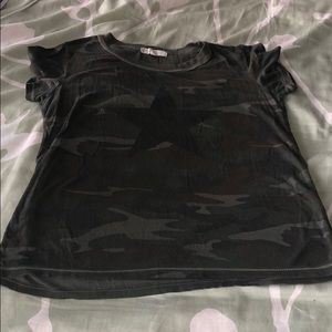Urban outfitters camo top